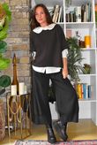 Bennie Quirky Barrel Pant Coffee Bean